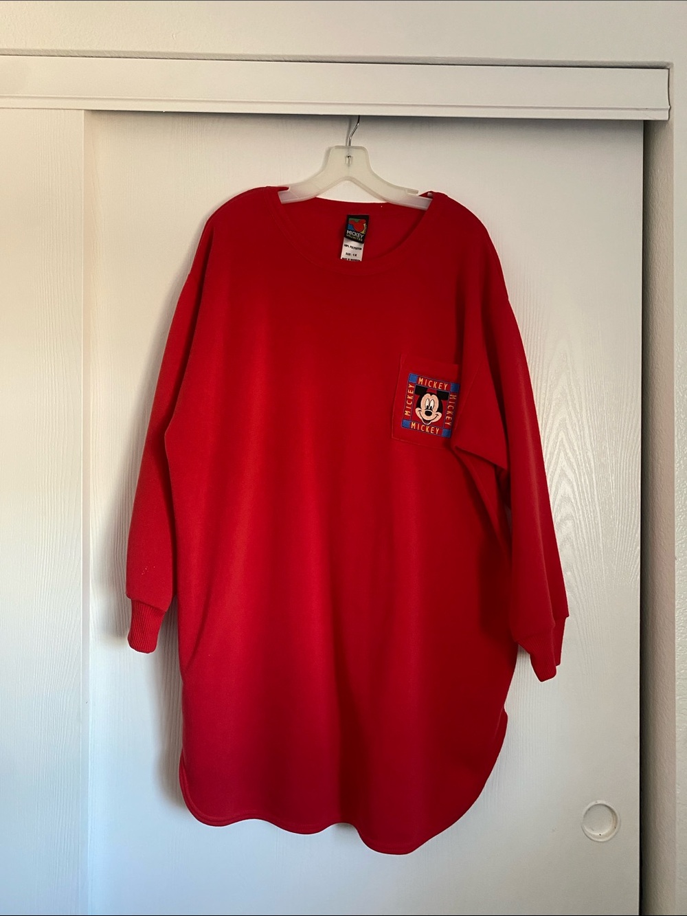 Vintage Mickey Mouse Sweatshirt Nightgown